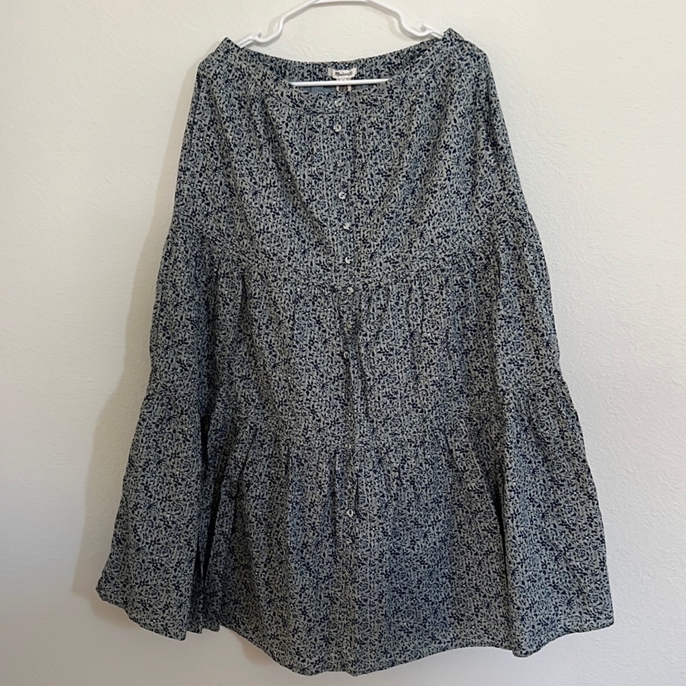 Madewell Floral Maxi Skirt